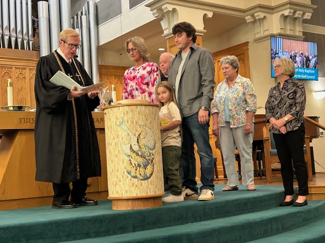 Worship at First United Methodist Church, Ponca City